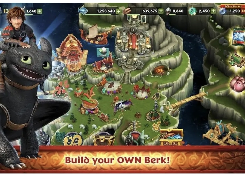 Tải MOD APK Dragons: Rise of Berk