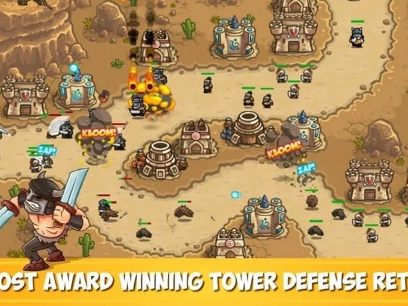 Tải Kingdom Rush Frontiers mod – Ngăn chặn những kẻ xâm lược đáng sợ