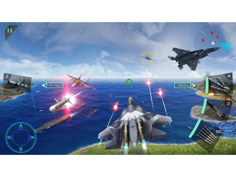 Hack game Sky Fighters 3D MOD APK