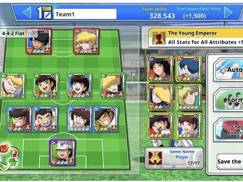 Giới thiệu MOD APK Captain Tsubasa ZERO