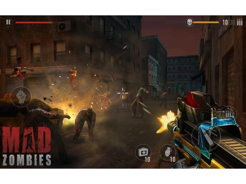 Giới thiệu hack MAD ZOMBIES MOD APK 