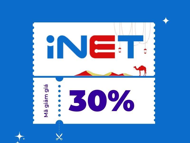 Các thông tin chi tiết về mã giảm giá iNET 30%