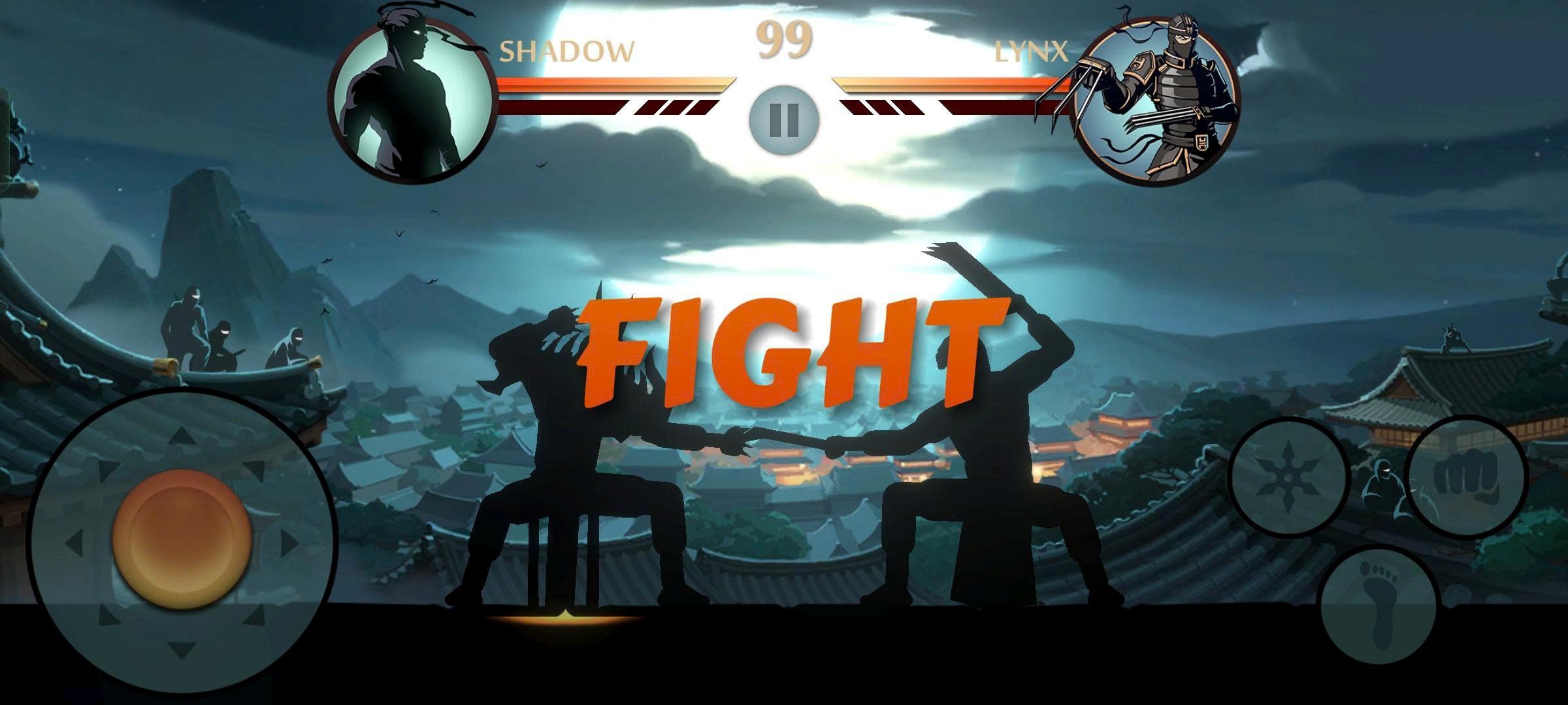 Lối chơi đối kháng võ thuật đỉnh cao và các đòn combo trong Shadow Fight 2 Special Edition MOD