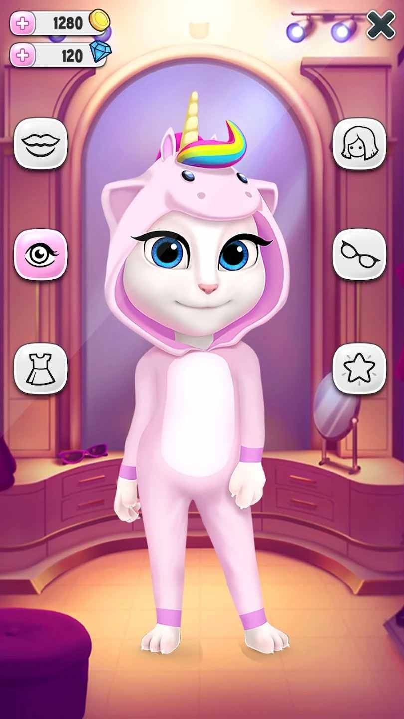 Tải Bản Hack My Talking Angela MOD: Thỏa sức vui đùa cùng thú cưng dễ thương