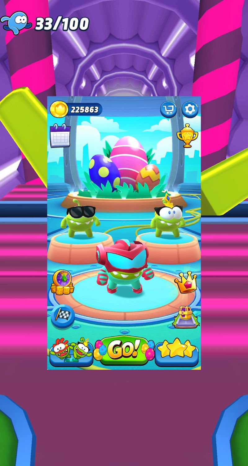 Tải Om Nom Run hack MOD APK tại CPVM