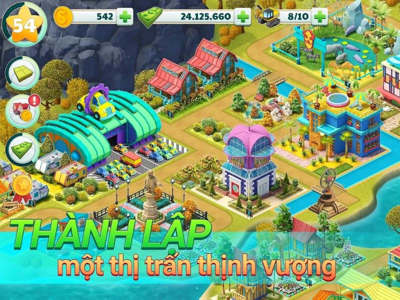 Tải Town hack City MOD APK tại CPVM