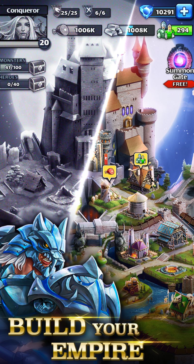 Trải nghiệm Empires and Puzzle MOD APK cùng CPVM