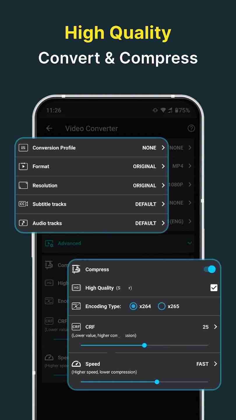 Giới thiệu Audio Video Converter Premium APK