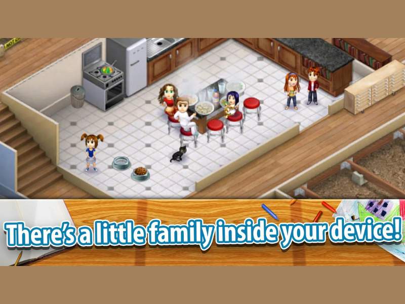 Cách Kiếm Tiền Trong Virtual Families 2 MOD APK (Vô Hạn Tiền) 1.7.16