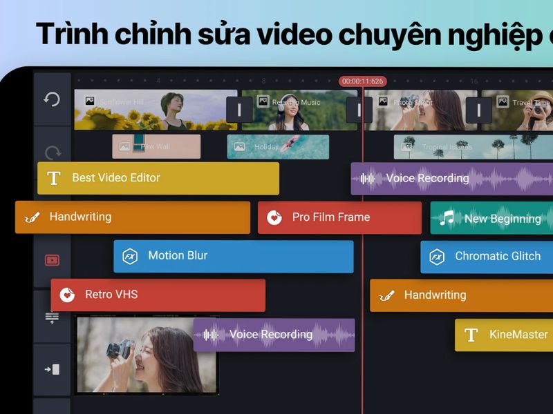 Chèn lồng tiếng và âm thanh chuyên nghiệp