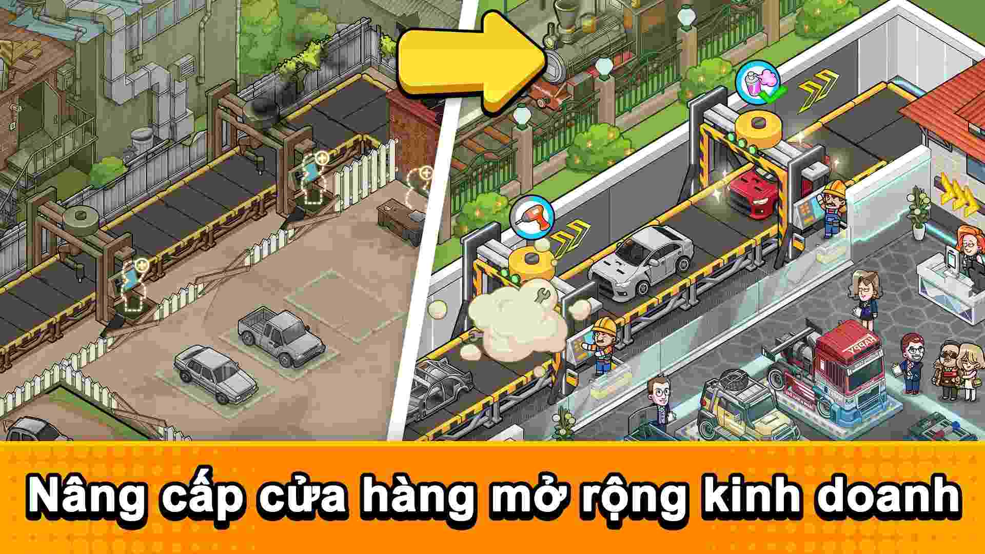 Tải Code Trùm Xe Hơi: Used Car Tycoon Game MOD APK – Trở thành ông trùm xe cũ