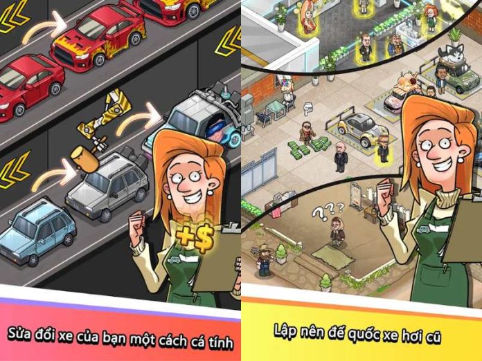 Code Trùm Xe Hơi: Used Car Tycoon Game MOD APK