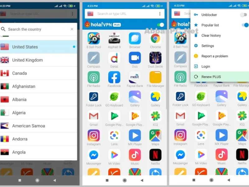 Download Hola VPN Proxy Plus MOD APK