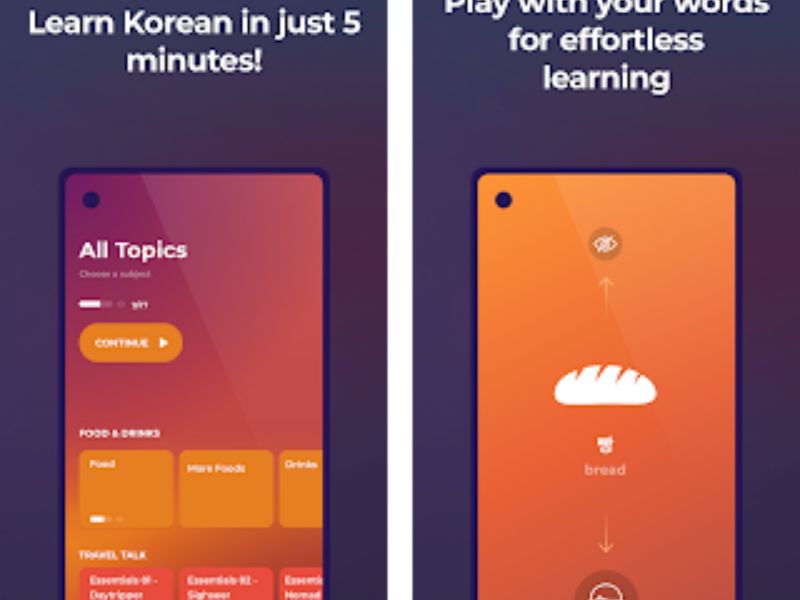 Drops Learn Korean Premium APK