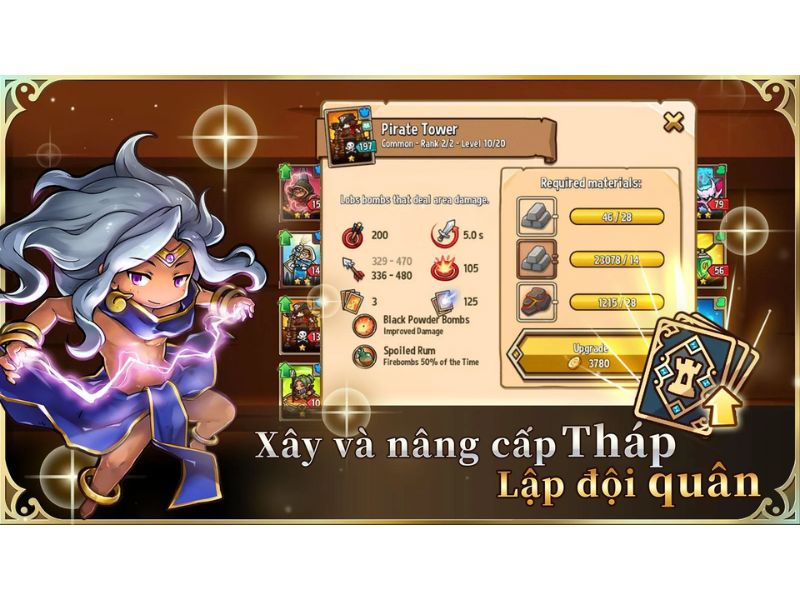 Giới thiệu Crazy Defense Heroes MOD APK 