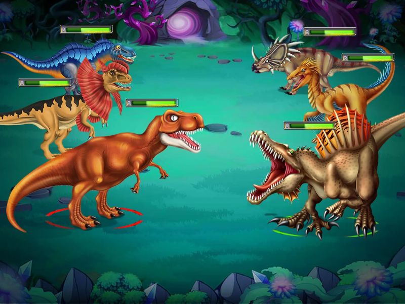 Giới thiệu Dino Robot Battle hack