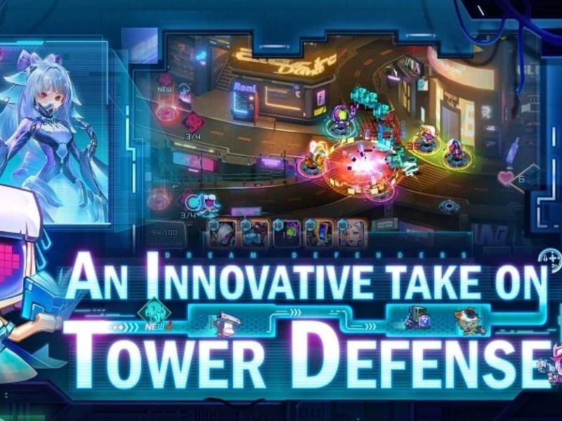 Giới thiệu Dream Defendese hack MOD APK