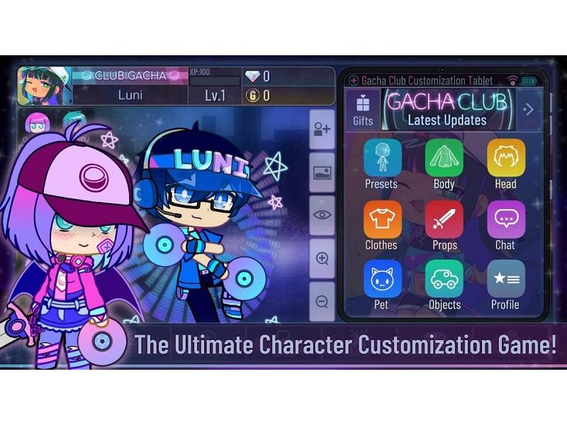 Giới thiệu Gacha hack Club MOD APK