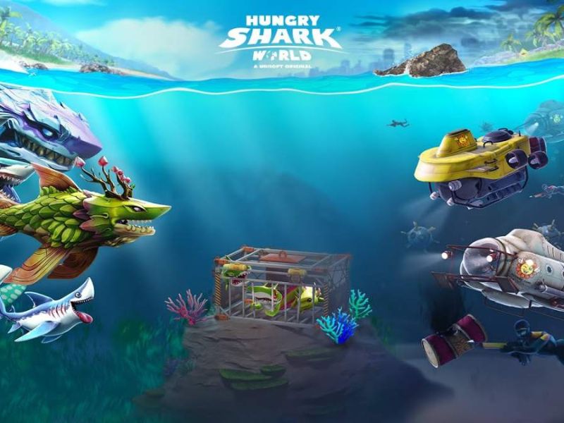 Giới thiệu Hungry Shark World Hack 2019