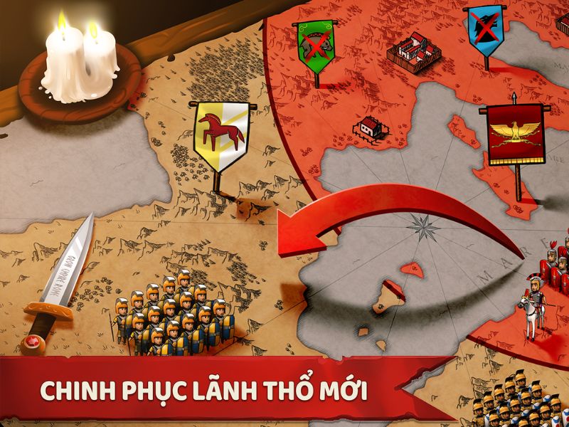 Giới thiệu MOD Grow Empire: Rome APK 