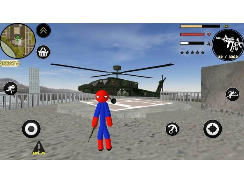 Giới thiệu Spider Stickman 6 Struggle MOD APK