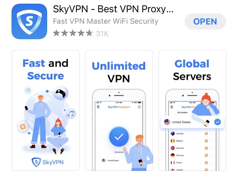 Giới thiệu về Skyvpn Mod Apk Unlimited Mb