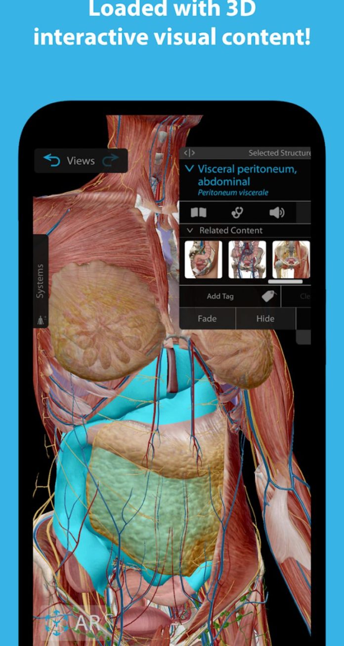 Human Anatomy 3d Crack MOD APK (Mở khóa Premium) 2025.00.012