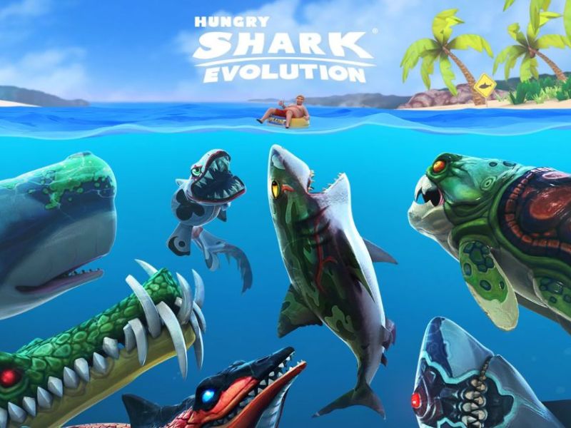 Hungry Shark World Hack 2019 (Menu/Vô hạn tiền/Bất tử) 6.2.6