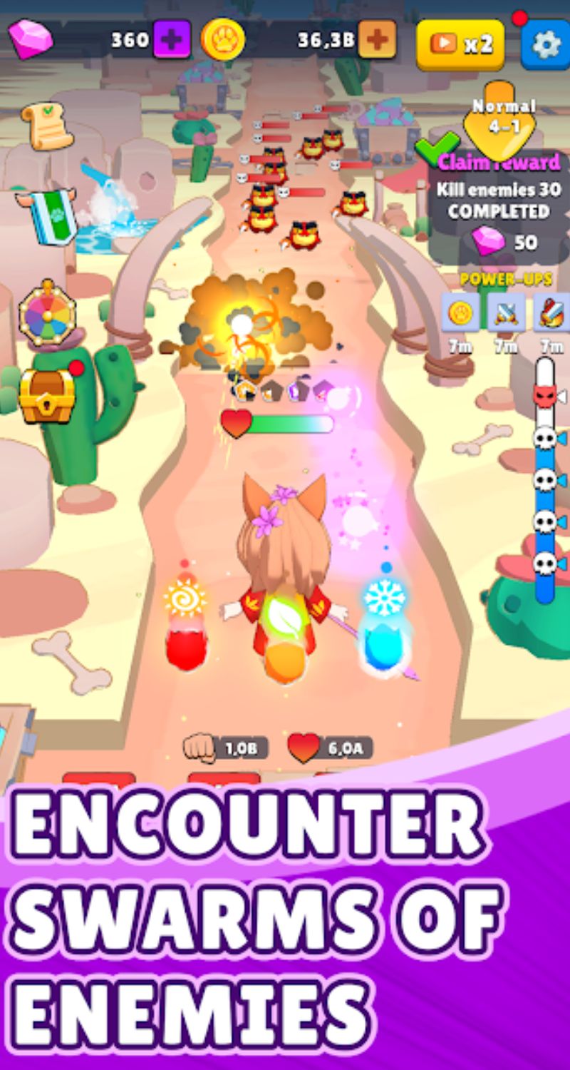 Kitsune Endless AFK MOD APK