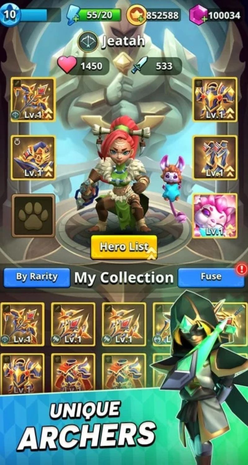 Tải Archer Hunter APK - Trở thành cung thủ huyền thoại