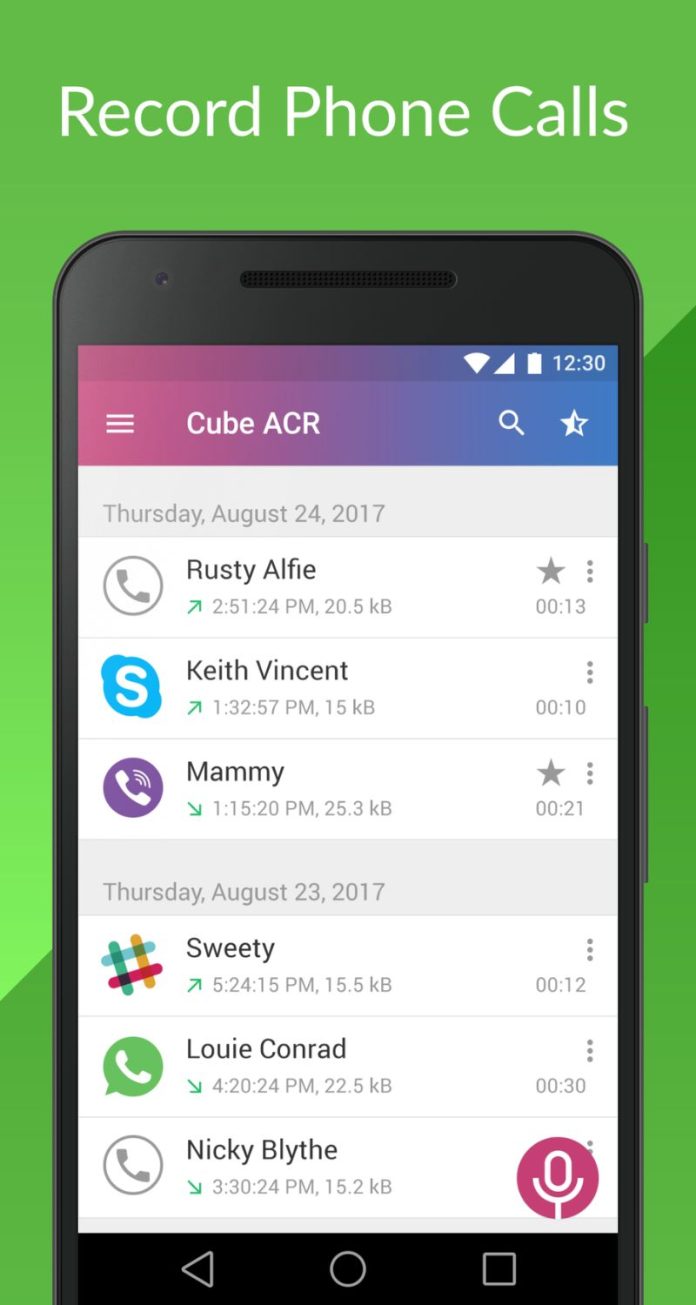 Tải Call Recorder Full – Cube ACR MOD APK v2.4.263