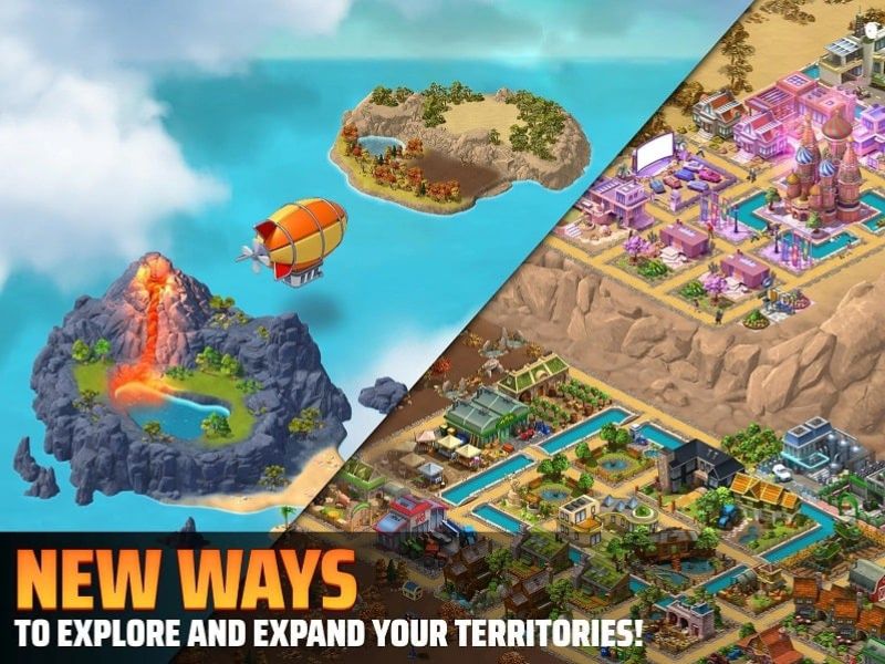 Tải City Island 5 MOD - Game xây dựng thành phố hack