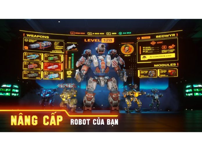 Tải Hack Gold War Robots MOD APK phiên bản 10.4.1