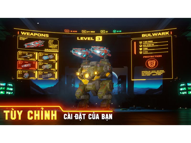 Tải Hack Gold War Robots MOD APK - Trải nghiệm trận chiến robot đầy kịch tính