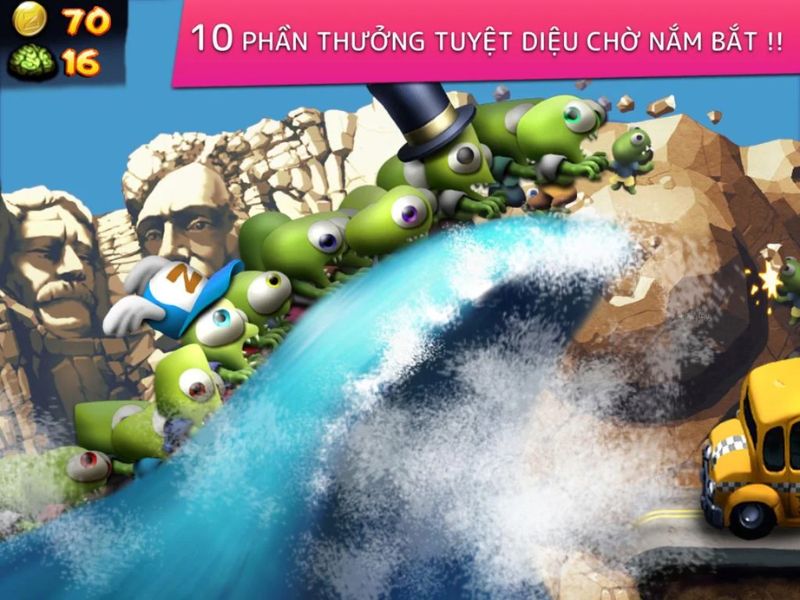 Tải Hack Zombie Tsunami Full Level 197 - Chỉ huy đội quân quái vật hùng mạnh