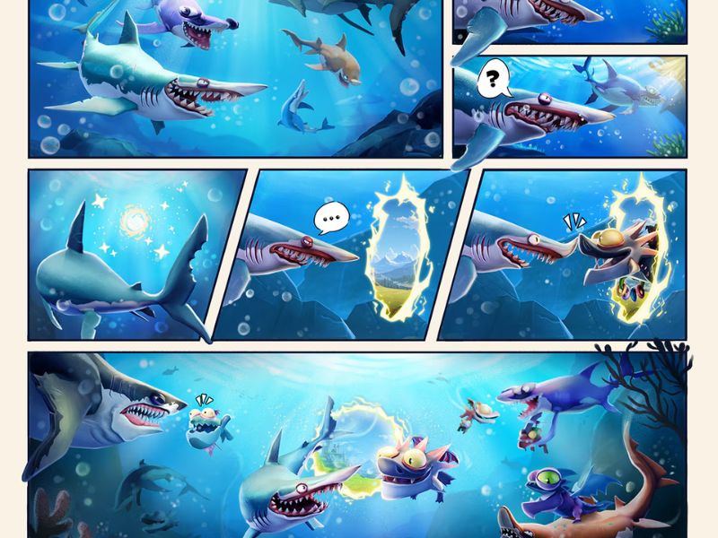 Tải Hungry Shark World MOD APK – Kẻ thống trị chiến trường đại dương