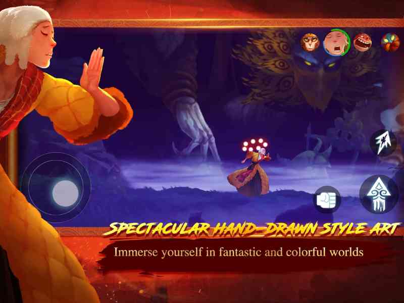 Giới thiệu Unruly Heroes MOD APK