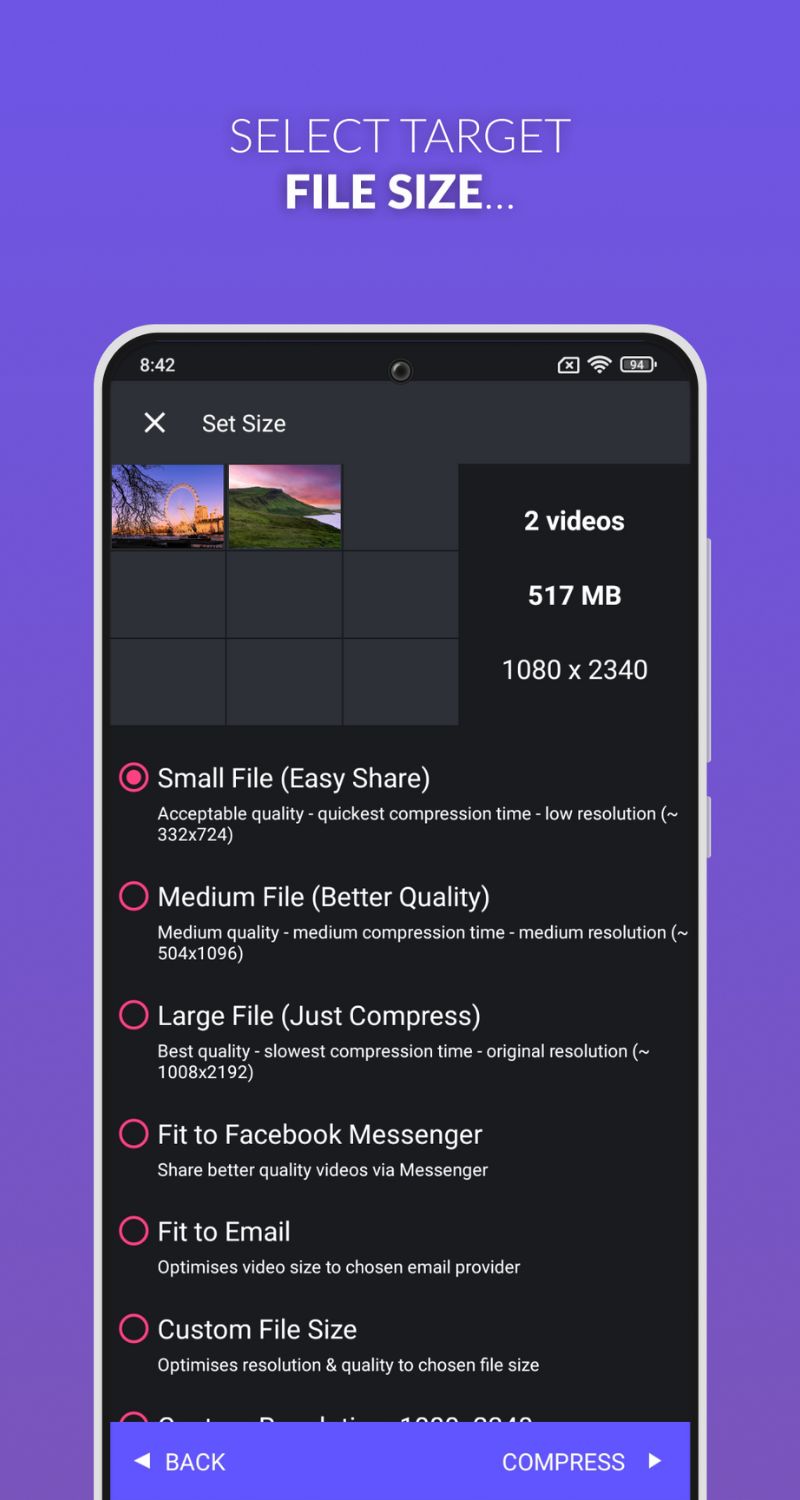 Tải Video Compressor Panda MOD APK– Tùy biến kích thước video theo ý muốn 