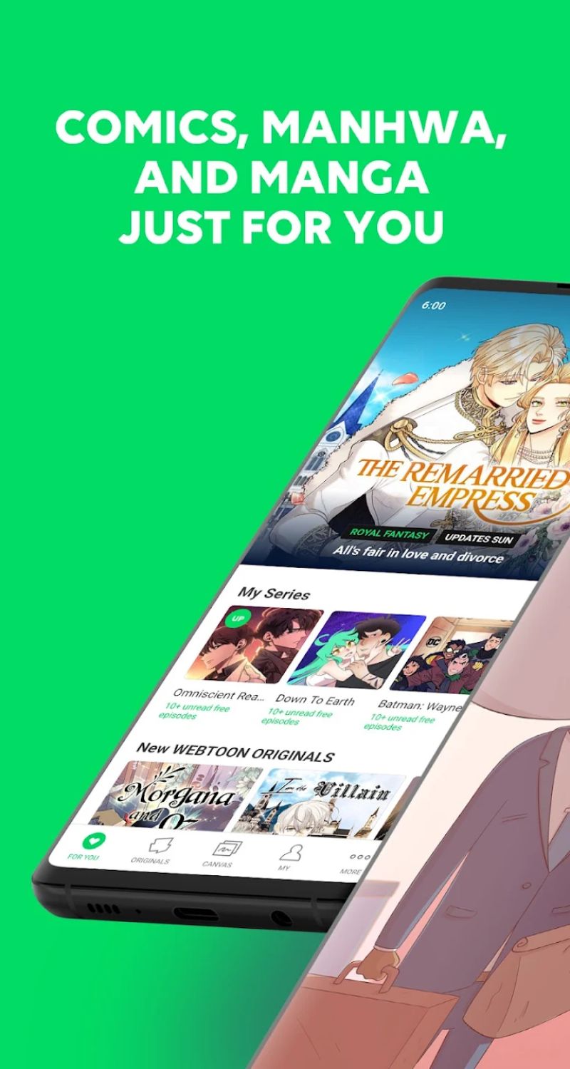 Tải WEBTOON Tiếng Việt MOD APK (Mở khóa Premium) 3.4.5