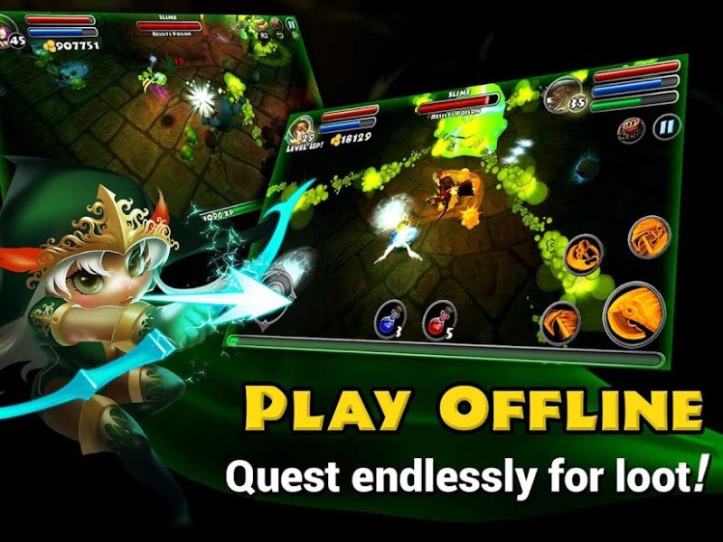 Tải xuống bản Dungeon Quest Unlock All – Tham gia vào những cuộc chiến trường kỳ, khốc liệt