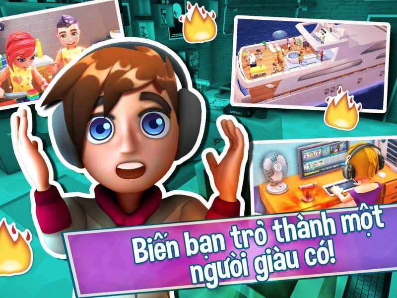 Youtubers Life APK - Tải Bản MOD (Menu Vô Hạn Tiền Và Điểm) Phiên Bản 1.8.8