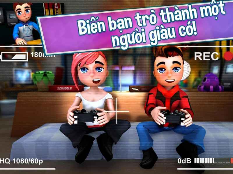 Tải Youtubers Life APK MOD - Tạo dựng sự nghiệp gaming đỉnh cao