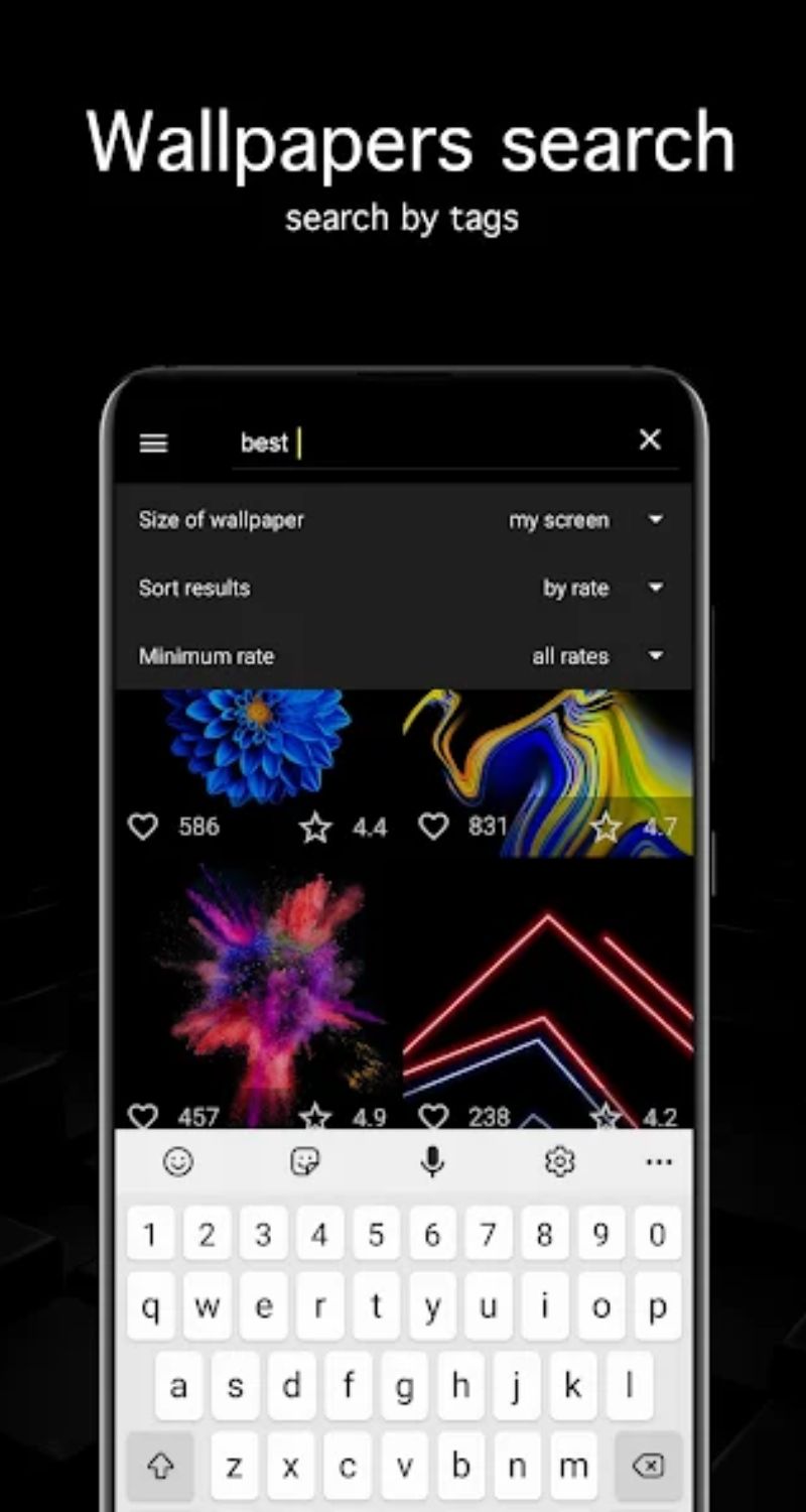 Hình nền AMOLED 4K MOD APK 