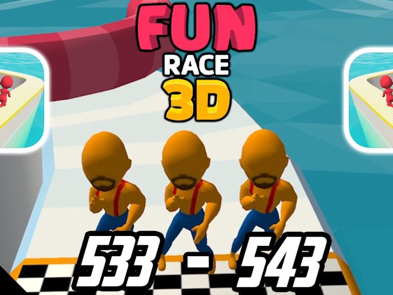 Game vui Fun Race 3D MOD APK (Mở khóa Skins) 201032