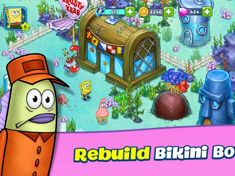 Giới thiệu game Bọt Biển SpongeBob Adventures