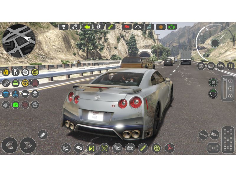 Giới thiệu Game đua xe tăng tốc GT-R Car Race MOD APK