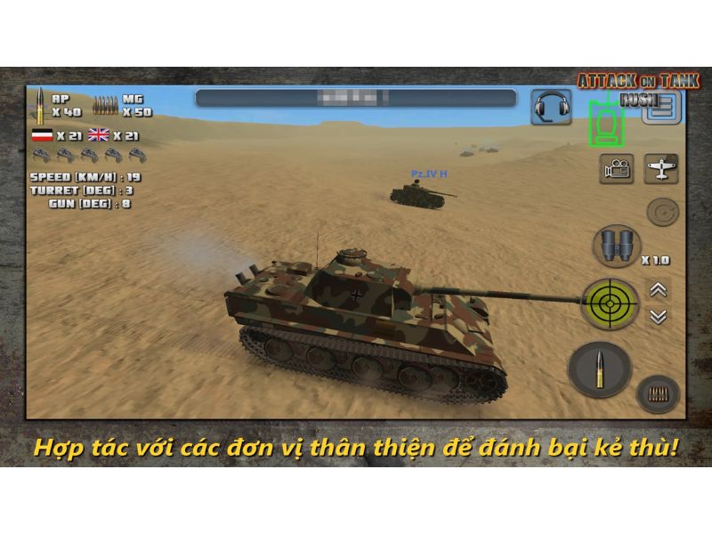 Giới thiệu MOD APK Attack on Tank Raid Hack APK