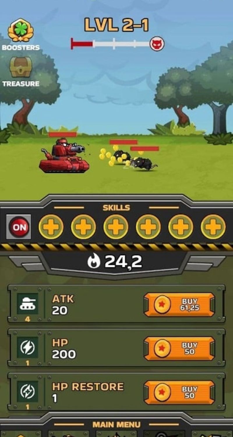 Giới thiệu MOD APK Tank Assault 