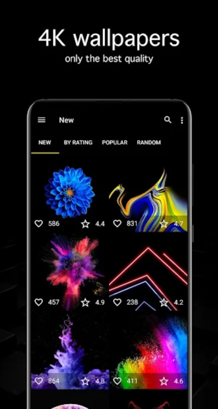 Hình nền AMOLED 4K MOD APK phiên bản 5.8.0