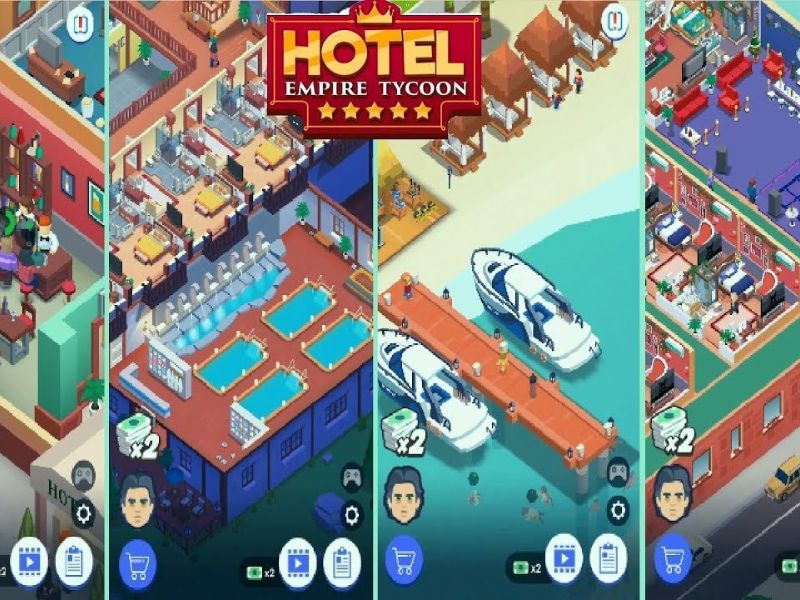 Hotel Empire Tycoon No Ads MOD APK v3.4